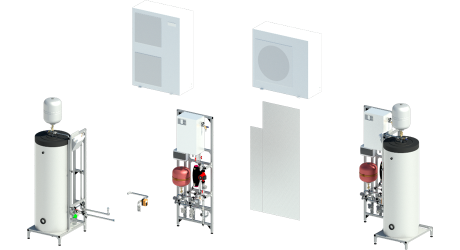 Конструктор блочно-модульной котельной HeatPumpBox-1 в Ейске